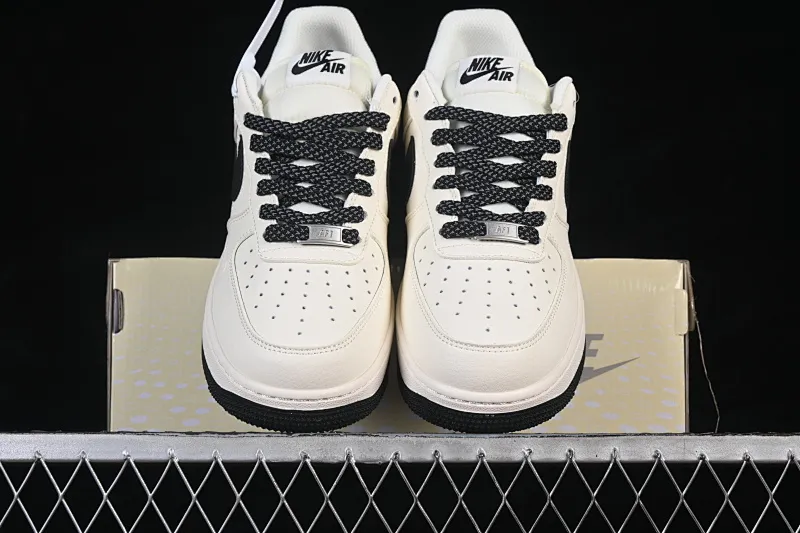 All categories Nk Air Force 1 Air Force series Nk Air Force 1 Low Air Force low-top Nike Air Force 1'07 Low Nike embossed beige black tree pattern Air Force 1 low-top casual sneakers SM6668-120
